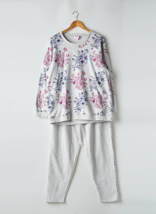 Pyjama gris ROSE POMME pour femme