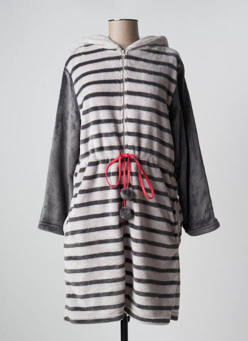 Robe de chambre gris ROSE POMME pour femme