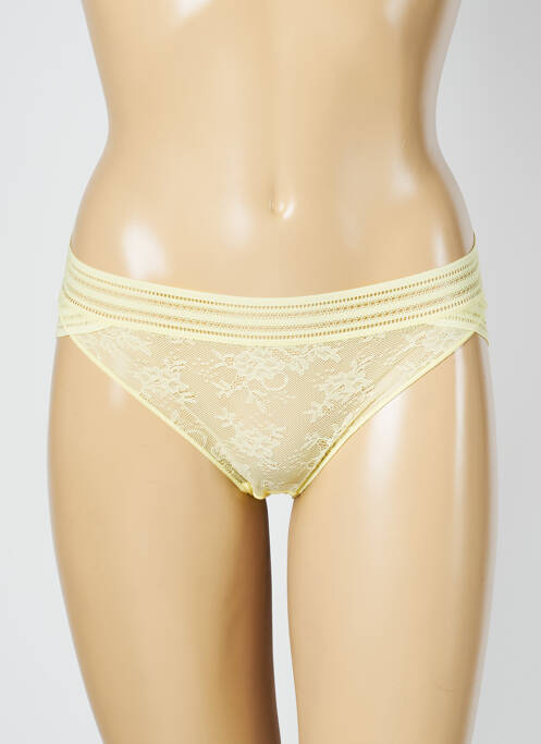 Culotte jaune MAISON LEJABY pour femme