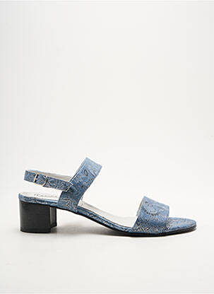 Sandales/Nu pieds bleu INEA pour femme
