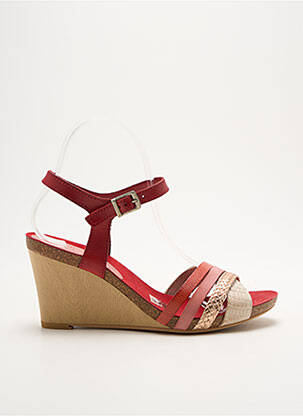 Sandales/Nu pieds rouge METAMORF'OSE pour femme