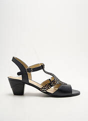 Sandales/Nu pieds noir GEO-REINO pour femme seconde vue