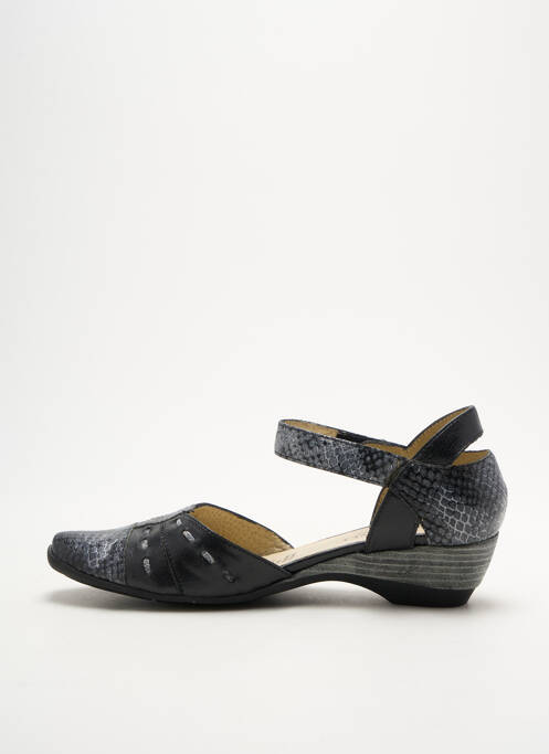 Sandales/Nu pieds noir GEO-REINO pour femme
