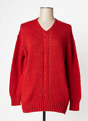 Pull rouge PULL & MAILLE pour femme seconde vue