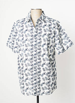 Chemise manches courtes blanc TIFFOSI homme