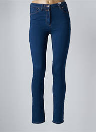 Jeans skinny tissage brut bleu JULIE GUERLANDE femme