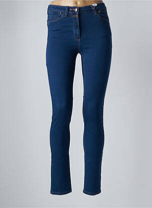 Jeans skinny tissage brut bleu JULIE GUERLANDE femme
