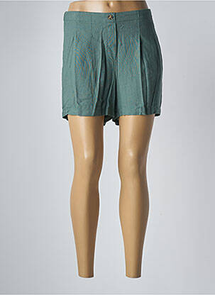 Short coupe droite vert VERO MODA femme