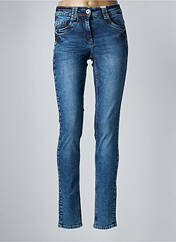 Jeans coupe slim bleu CECIL pour femme seconde vue