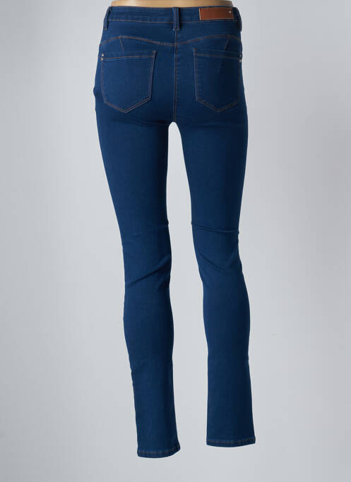 Jeans skinny tissage brut bleu JULIE GUERLANDE femme