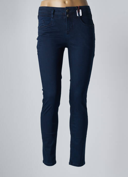 Pantalon slim bleu STREET ONE pour femme