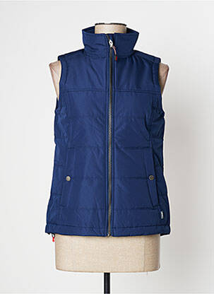 Doudoune sans capuche sans capuche bleu SLAZENGER femme