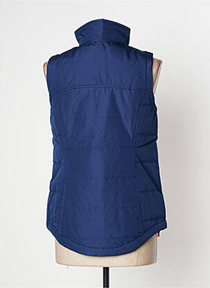 Doudoune sans capuche sans capuche bleu SLAZENGER femme
