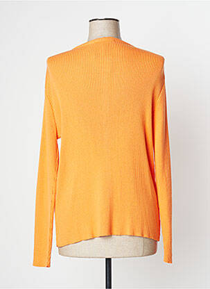 Gilet manches longues stretch orange WEILL femme