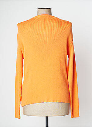 Pull stretch manches longues orange WEILL femme
