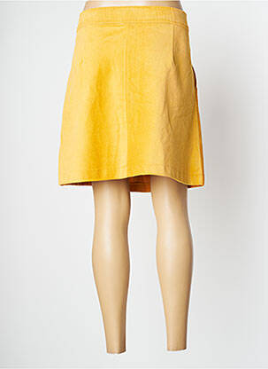 Jupe courte poches jaune BURTON femme
