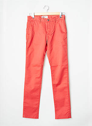 Pantalon chino stretch taille normale rouge CHEVIGNON homme