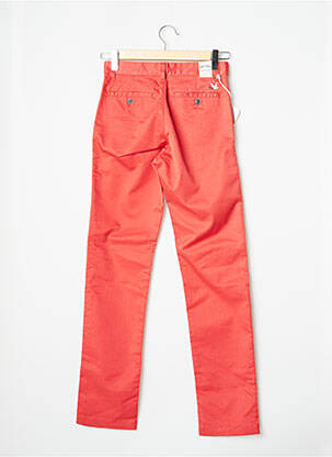 Pantalon chino tissage popeline taille normale rouge CHEVIGNON homme