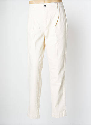 Pantalon chino beige CHEVIGNON pour homme