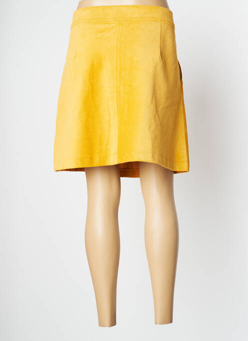 Jupe courte poches jaune BURTON femme