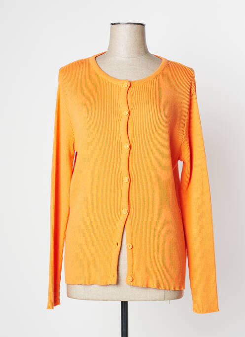 Gilet manches longues orange WEILL pour femme