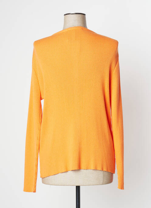 Gilet manches longues orange WEILL pour femme