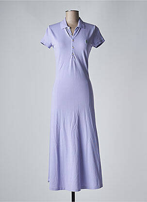 Robe longue violet RALPH LAUREN femme