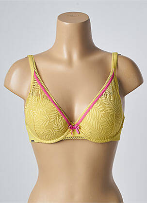 Soutien-gorge jaune VARIANCE femme