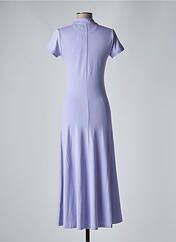 Robe longue violet RALPH LAUREN pour femme seconde vue