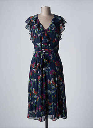 Robe mi-longue bleu RALPH LAUREN pour femme