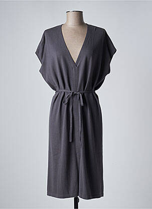 Robe pull gris RODIER pour femme