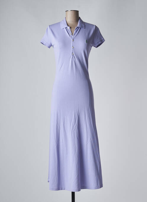 Robe longue violet RALPH LAUREN pour femme