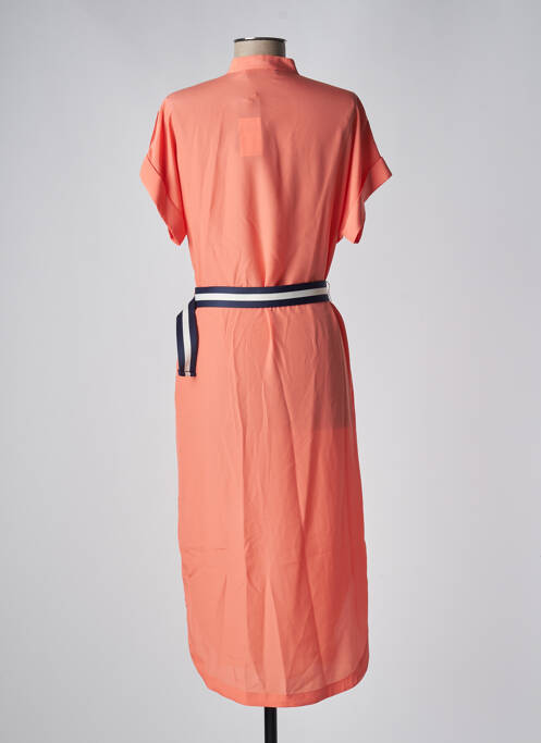 Robe mi-longue orange RALPH LAUREN pour femme