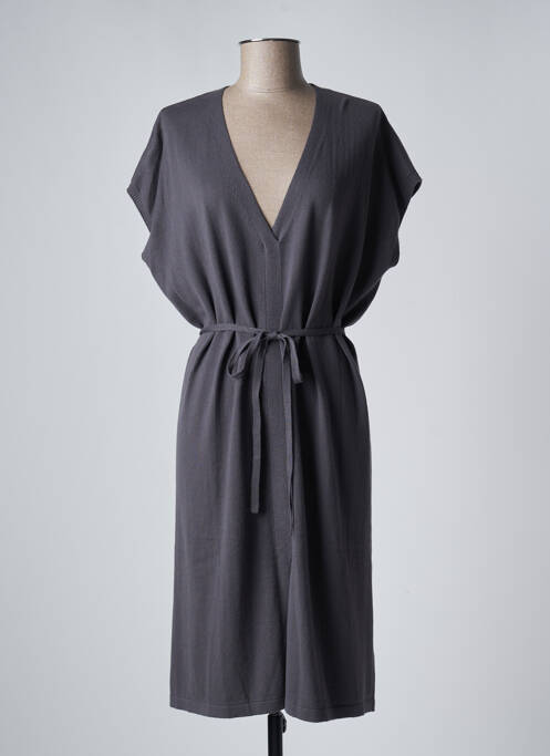 Robe pull gris RODIER pour femme
