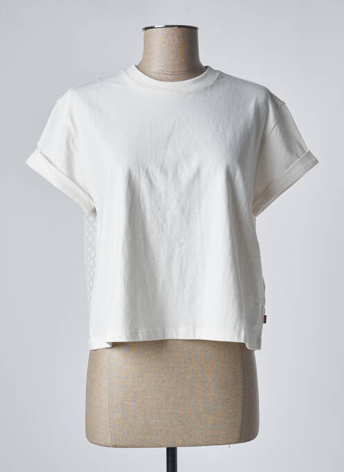 Top blanc LEVIS pour femme