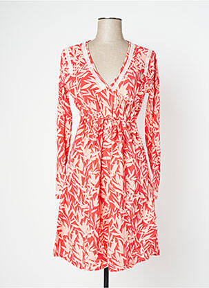 Robe mi-longue rouge BLEND SHE femme