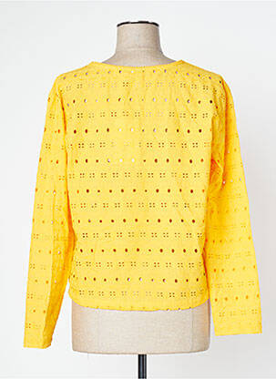 Blouse jaune ICHI femme