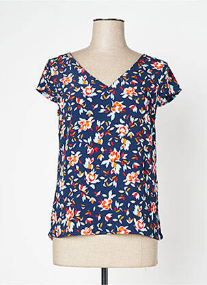 Blouse bleu IKOONE&BIANKA femme