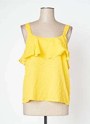Top jaune ICHI femme