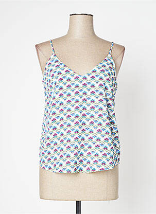 Top bleu SARAH JOHN femme