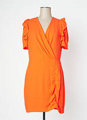 Robe courte orange MORGAN pour femme seconde vue