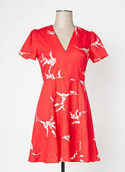 Robe courte rouge LOVIE & CO pour femme seconde vue