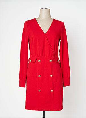 Robe courte rouge MORGAN pour femme