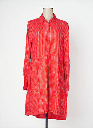 Robe mi-longue rouge TIFFOSI pour femme