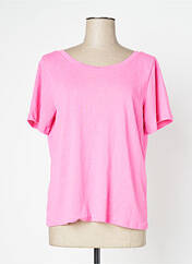 T-shirt rose CALIE pour femme seconde vue