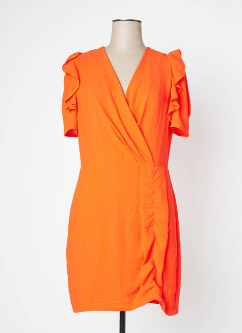 Robe courte orange MORGAN pour femme