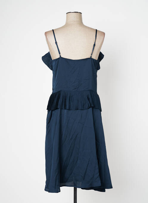 Robe mi-longue bleu ICHI pour femme