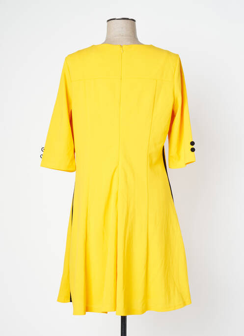 Robe mi-longue jaune FOR HER PARIS pour femme