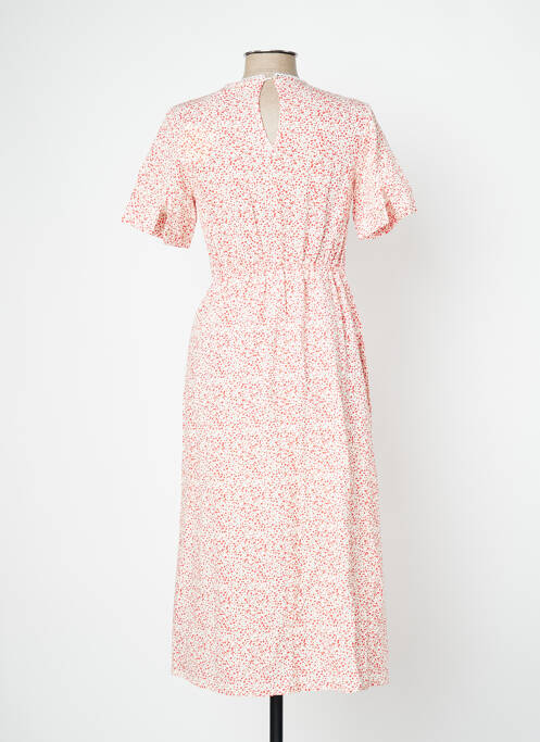 Robe mi-longue rouge CHERRY PARIS pour femme