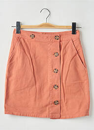 Jupe courte orange BLEND SHE femme